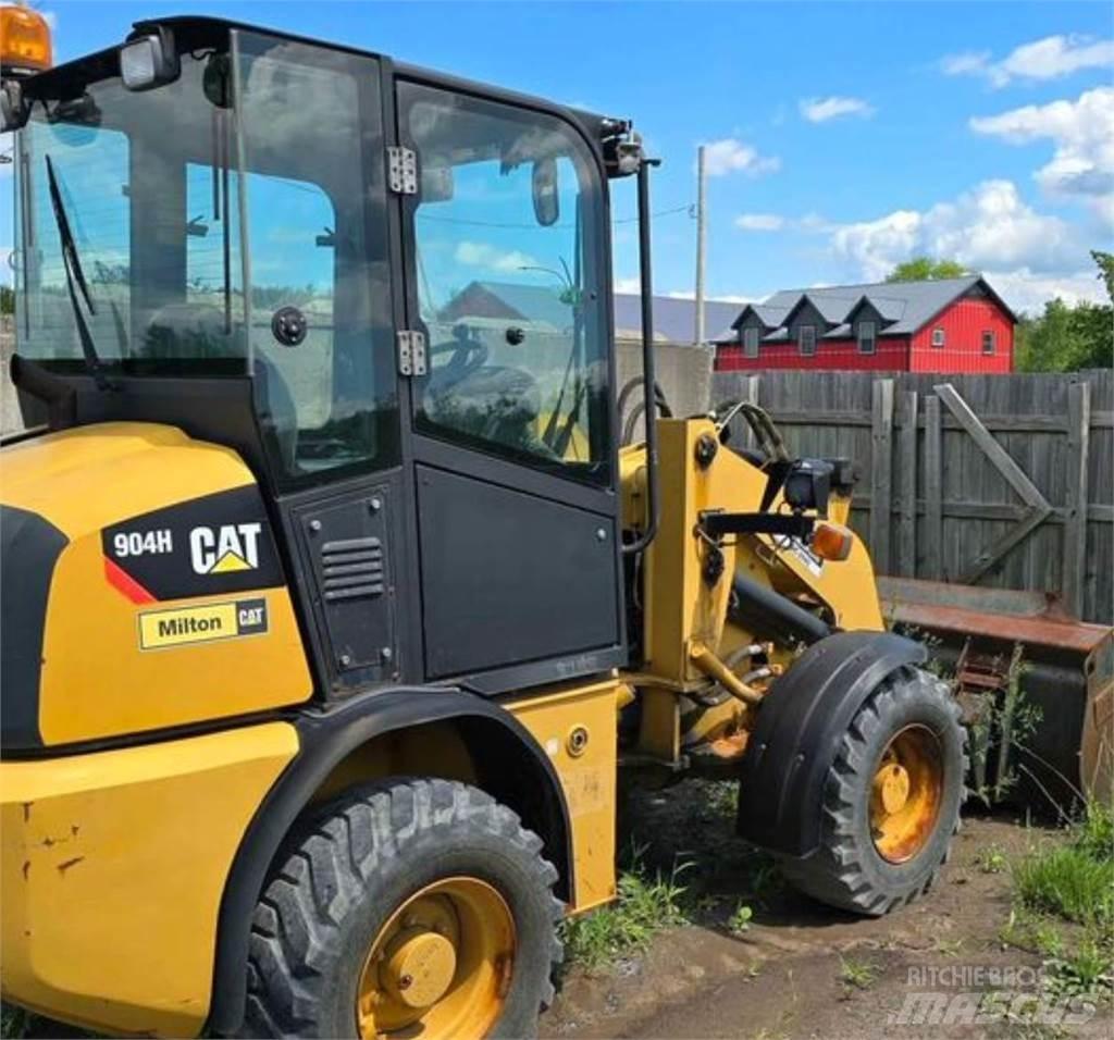 CAT 904H Naudoti ratiniai krautuvai