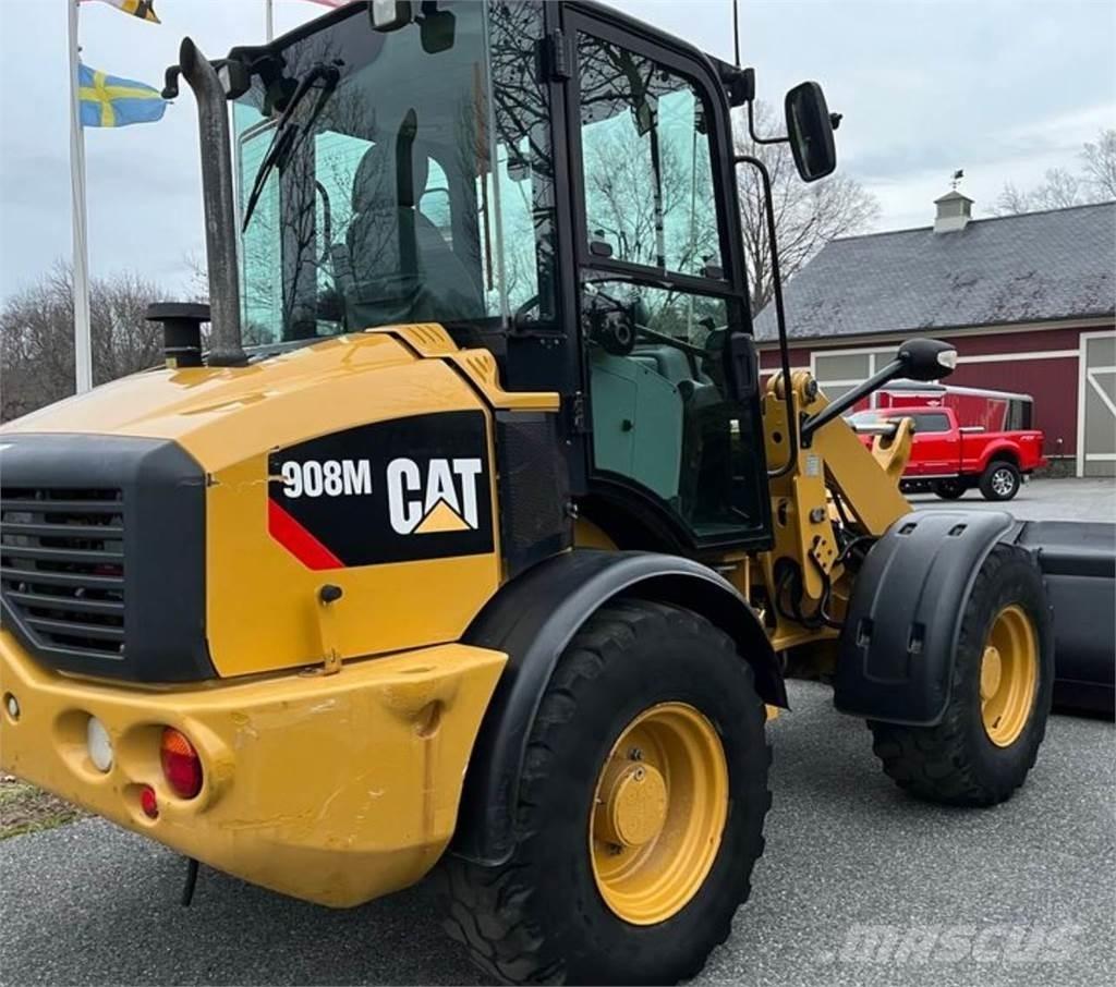 CAT 908M Naudoti ratiniai krautuvai