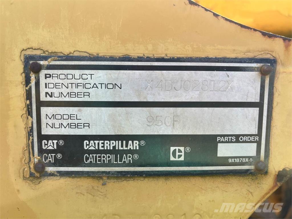 CAT 950F Naudoti ratiniai krautuvai