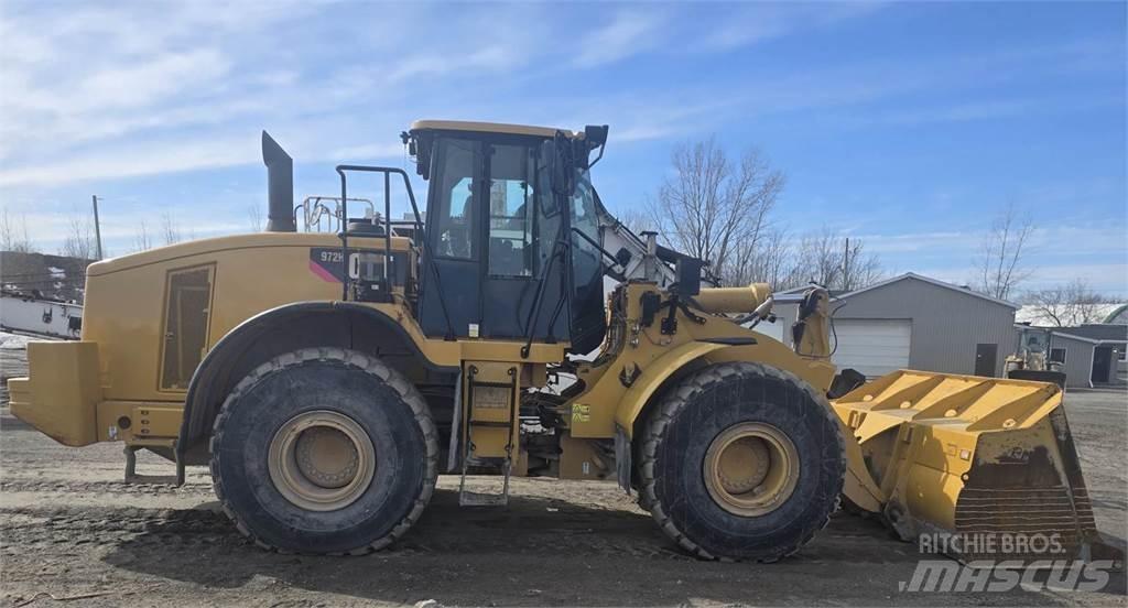 CAT 972H Naudoti ratiniai krautuvai