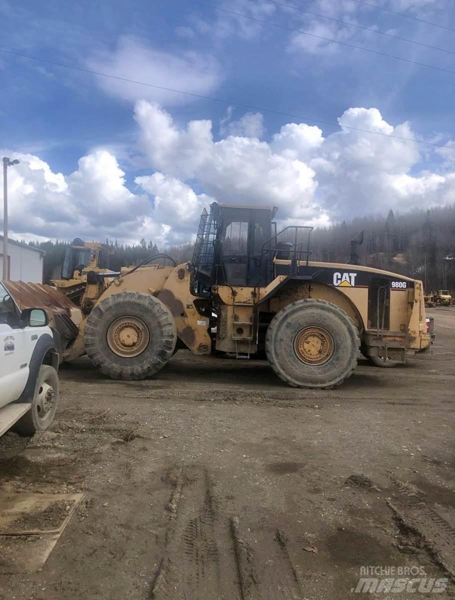 CAT 980G Naudoti ratiniai krautuvai