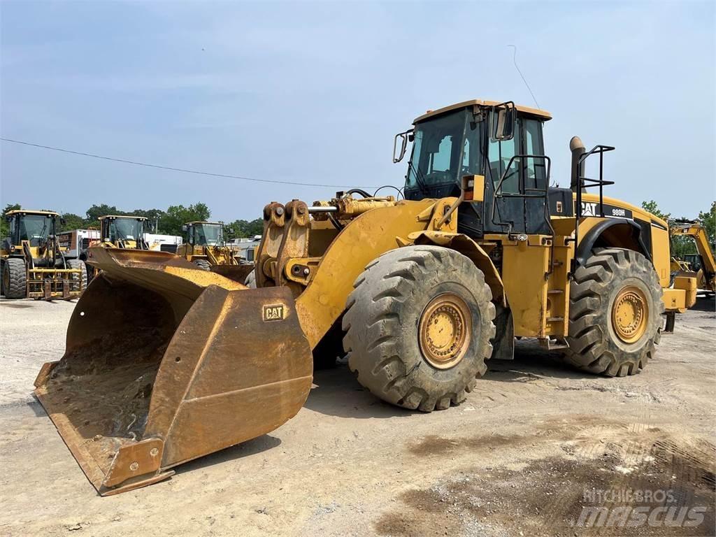 CAT 980H Naudoti ratiniai krautuvai