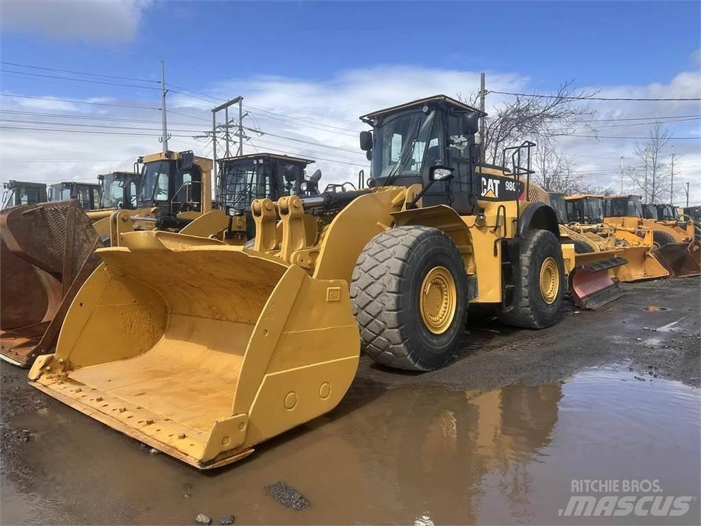CAT 980K Naudoti ratiniai krautuvai