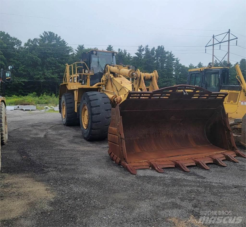 CAT 988G Naudoti ratiniai krautuvai