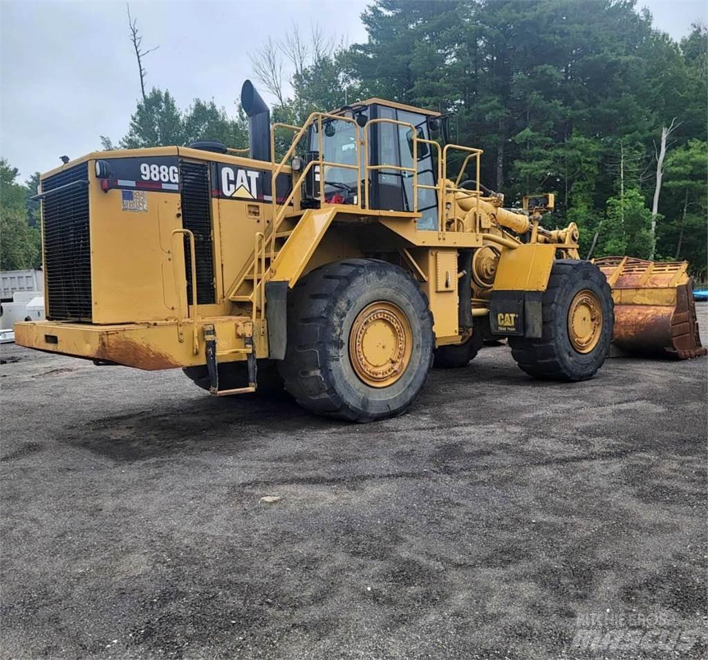 CAT 988G Naudoti ratiniai krautuvai