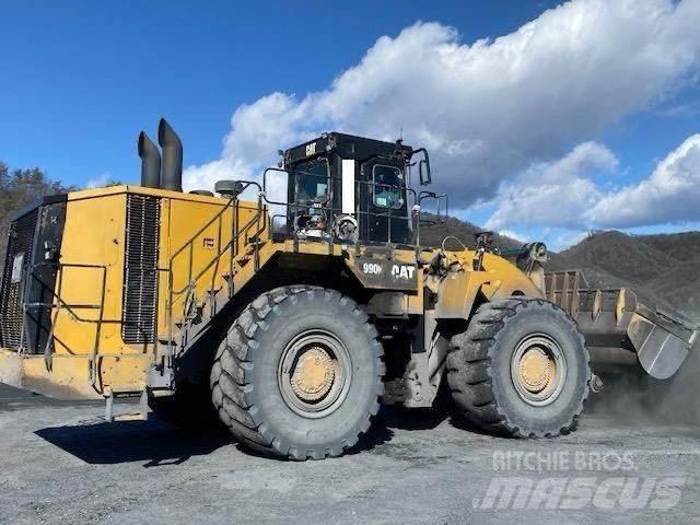 CAT 990K Naudoti ratiniai krautuvai