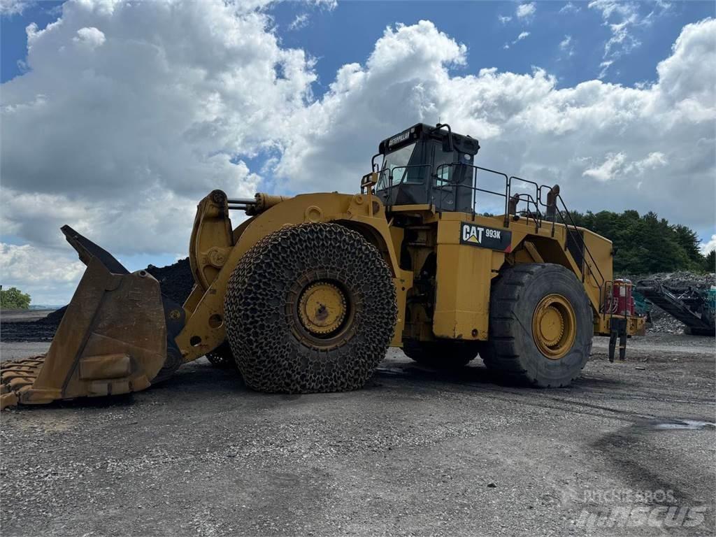 CAT 993K Naudoti ratiniai krautuvai