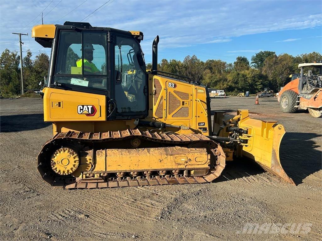 CAT D3 LGP Vikšriniai buldozeriai