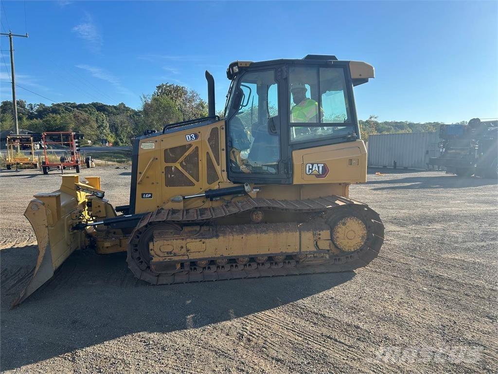 CAT D3 LGP Vikšriniai buldozeriai