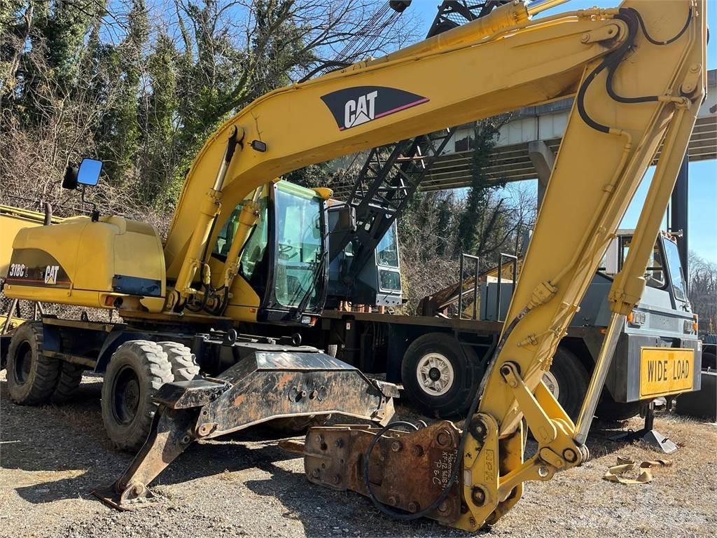 CAT M318C Ratiniai ekskavatoriai