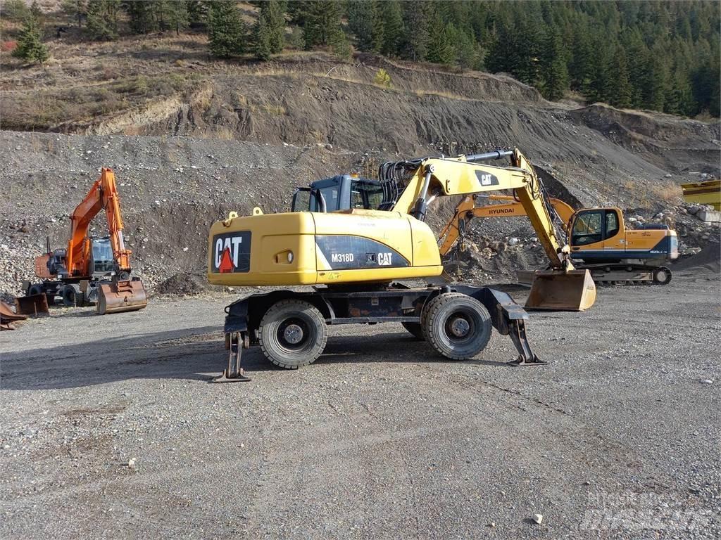 CAT M318D Vikšriniai ekskavatoriai