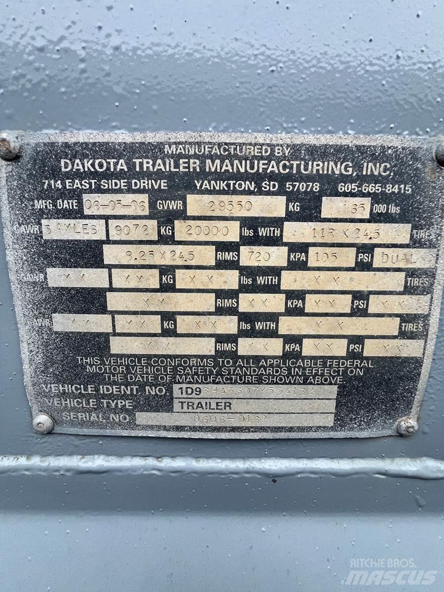 Dakota  Savivartės priekabos
