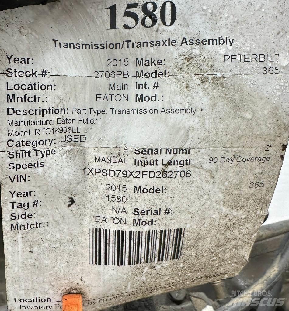 Eaton 367 Pavarų dėžės