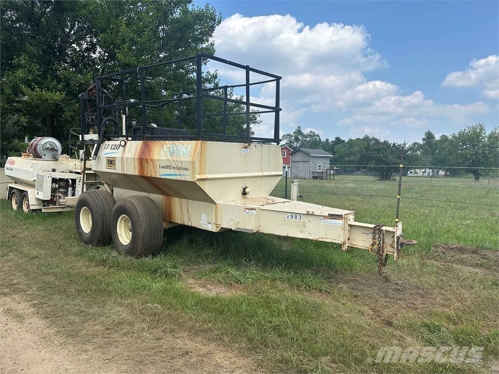 Finn T120 Priėmimo bunkeriai, pūtimo įrenginiai ir keltuvai
