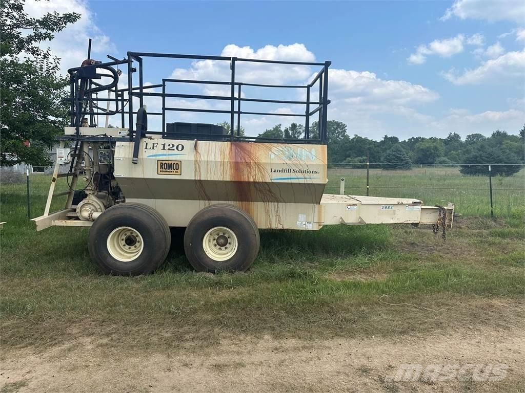 Finn T120 Priėmimo bunkeriai, pūtimo įrenginiai ir keltuvai