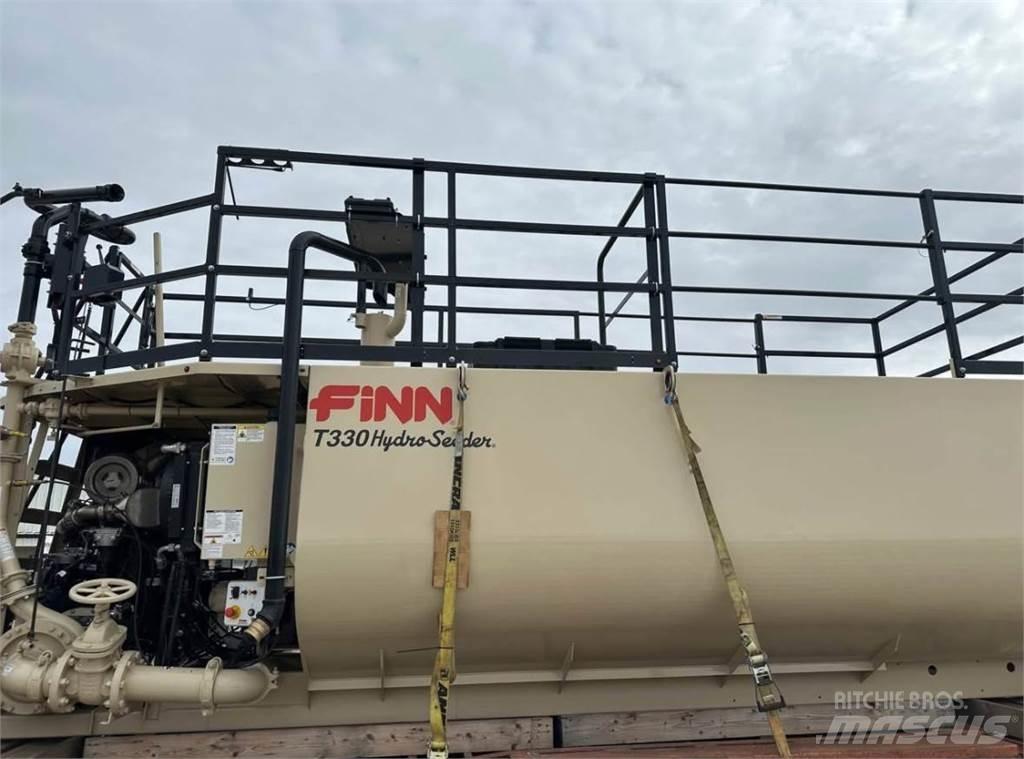 Finn T330 Priėmimo bunkeriai, pūtimo įrenginiai ir keltuvai