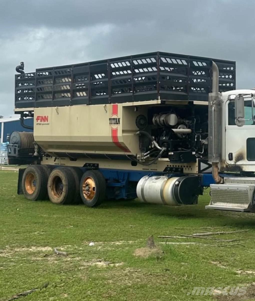 Finn T330 Priėmimo bunkeriai, pūtimo įrenginiai ir keltuvai