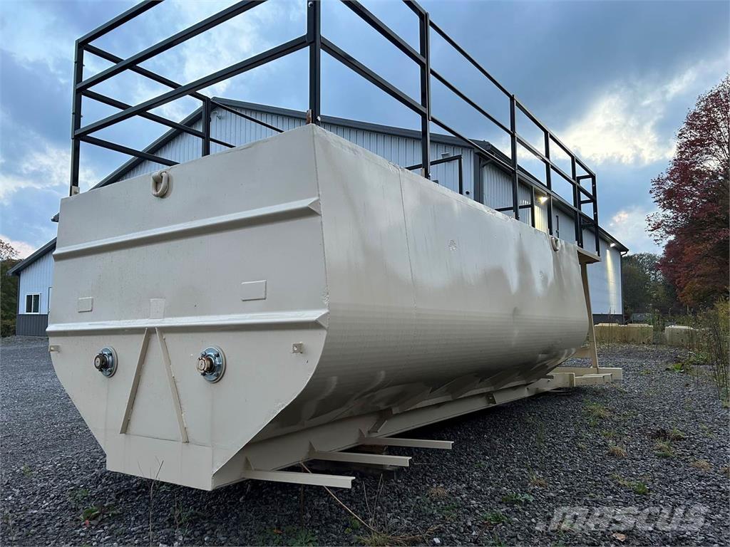 Finn T330 Priėmimo bunkeriai, pūtimo įrenginiai ir keltuvai