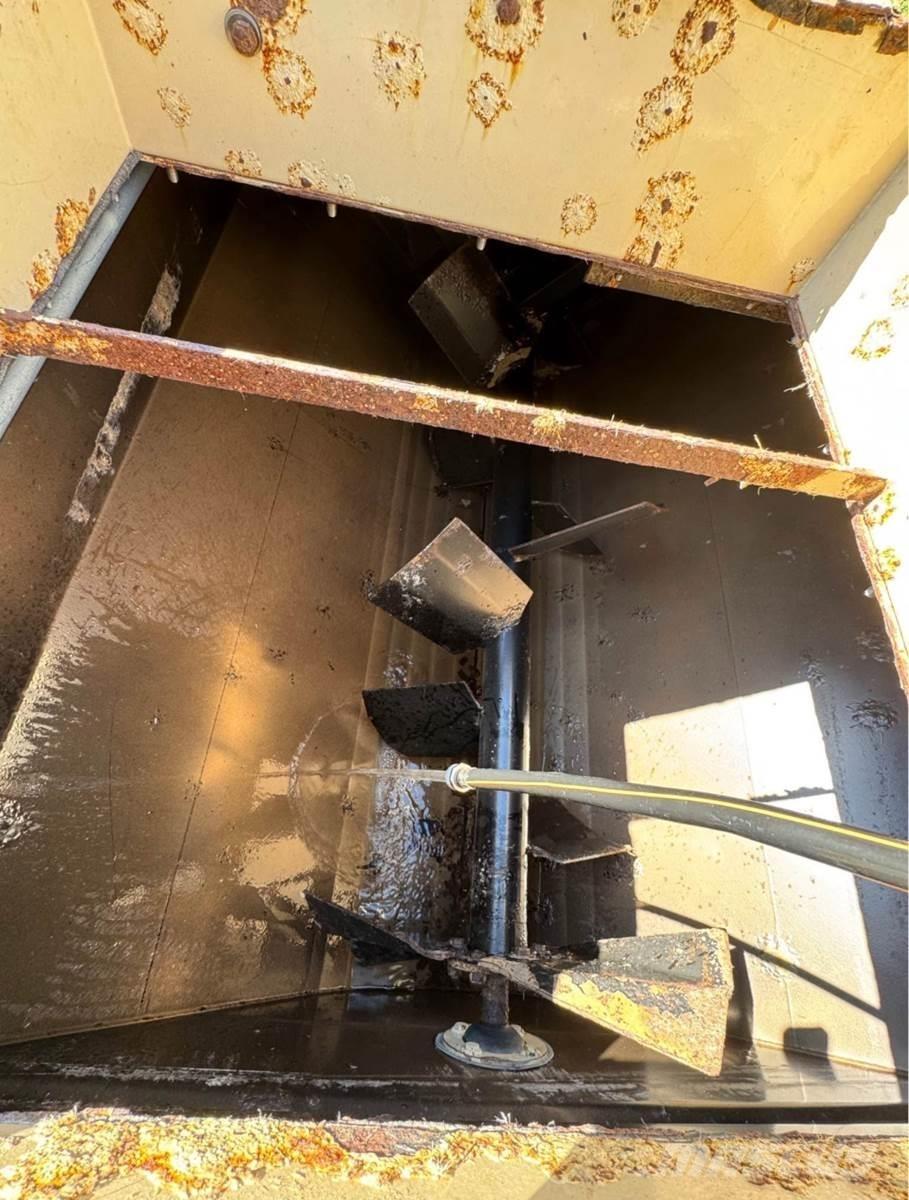 Finn T60T Priėmimo bunkeriai, pūtimo įrenginiai ir keltuvai
