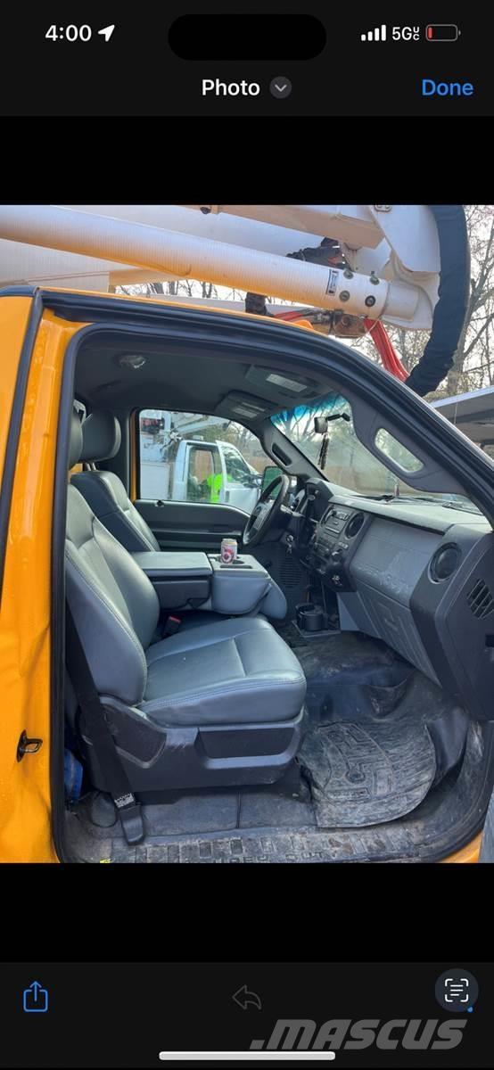 Ford F-550 Ant vilkikų montuojamos kėlimo platformos