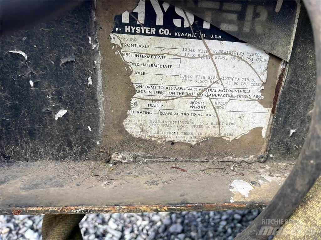 Hyster  Autovežių puspriekabės