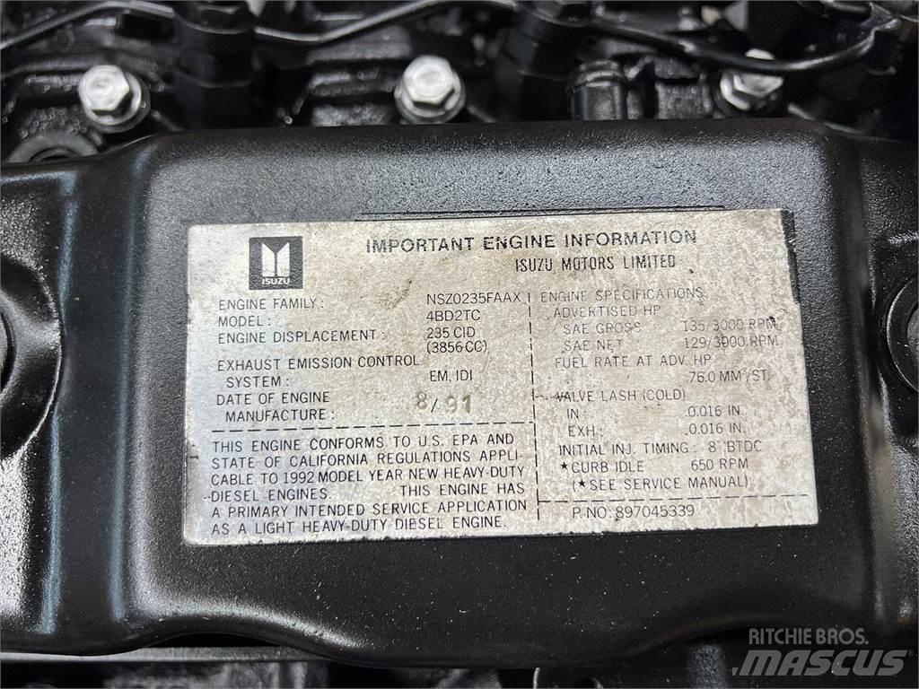 Isuzu 4BD2 Varikliai