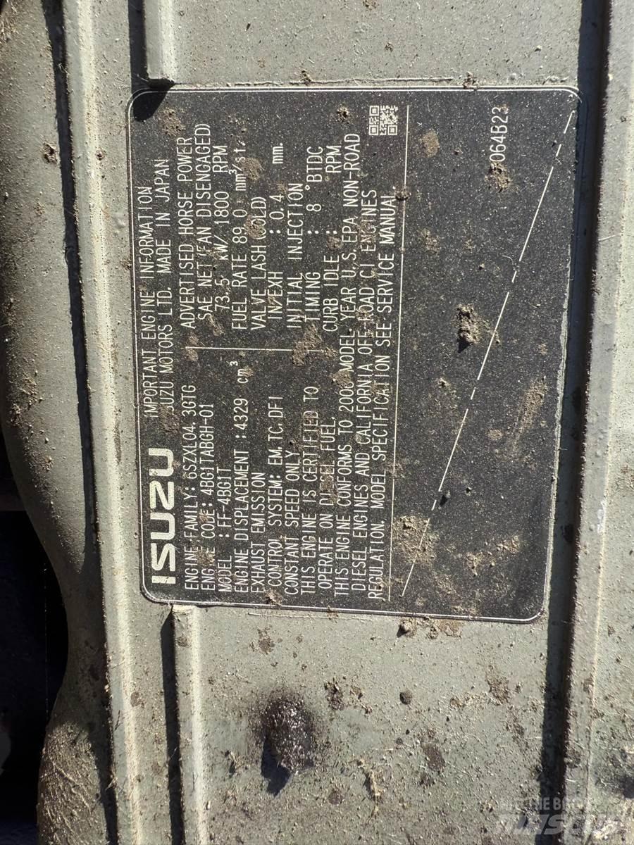 Isuzu 4BG1 Varikliai