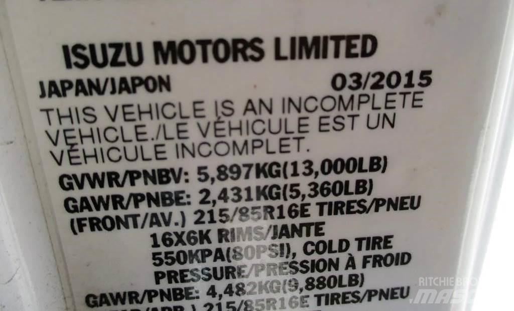 Isuzu NPR Sunkvežimiai skiedroms vežti