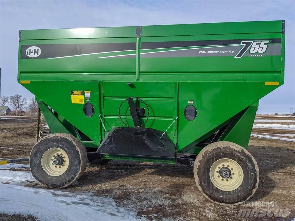 J&M 755SD Grūdų vežimėliai