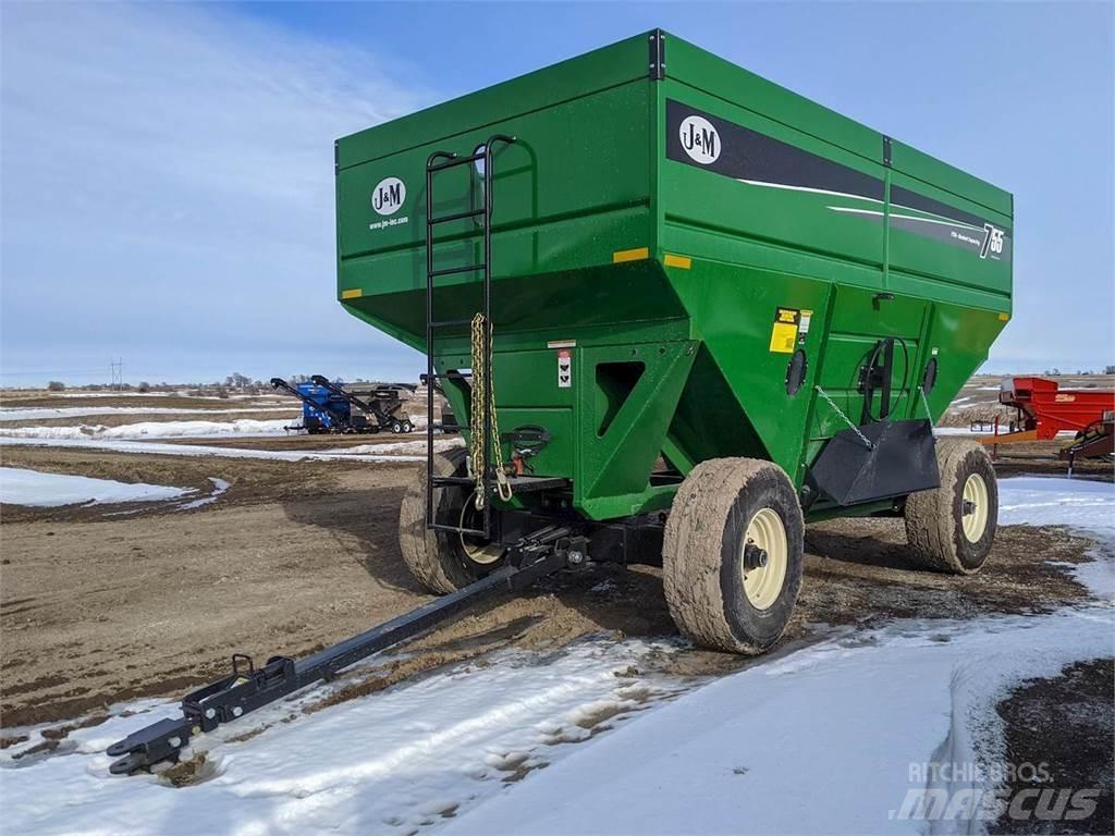 J&M 755SD Grūdų vežimėliai