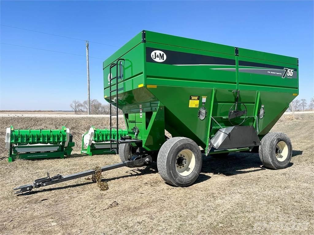 J&M 755SD Grūdų vežimėliai