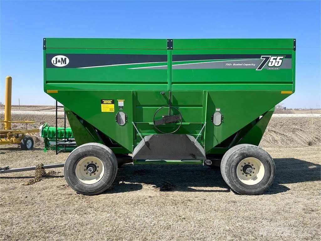 J&M 755SD Grūdų vežimėliai