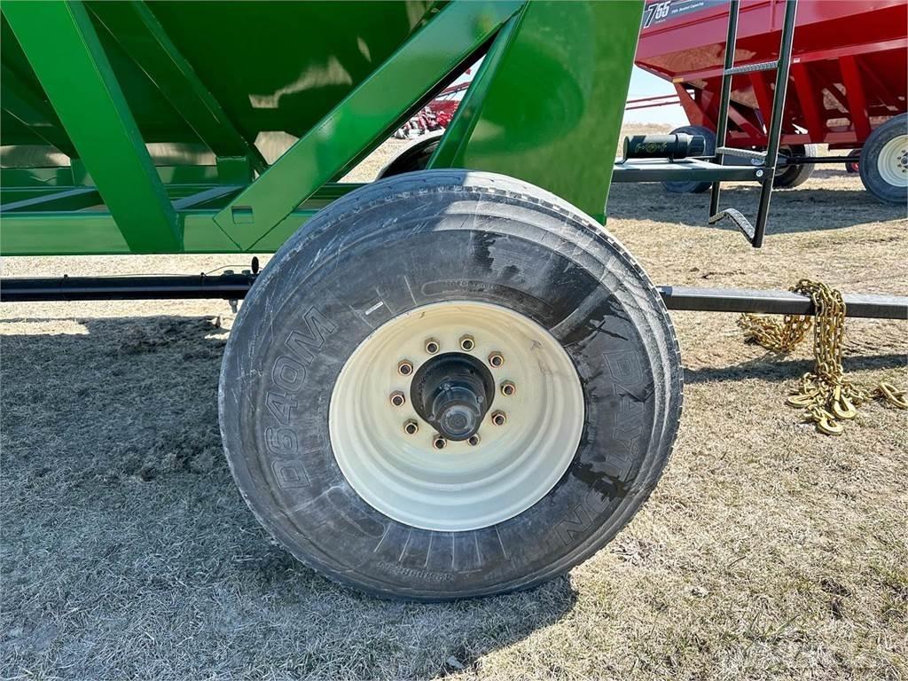 J&M 755SD Grūdų vežimėliai