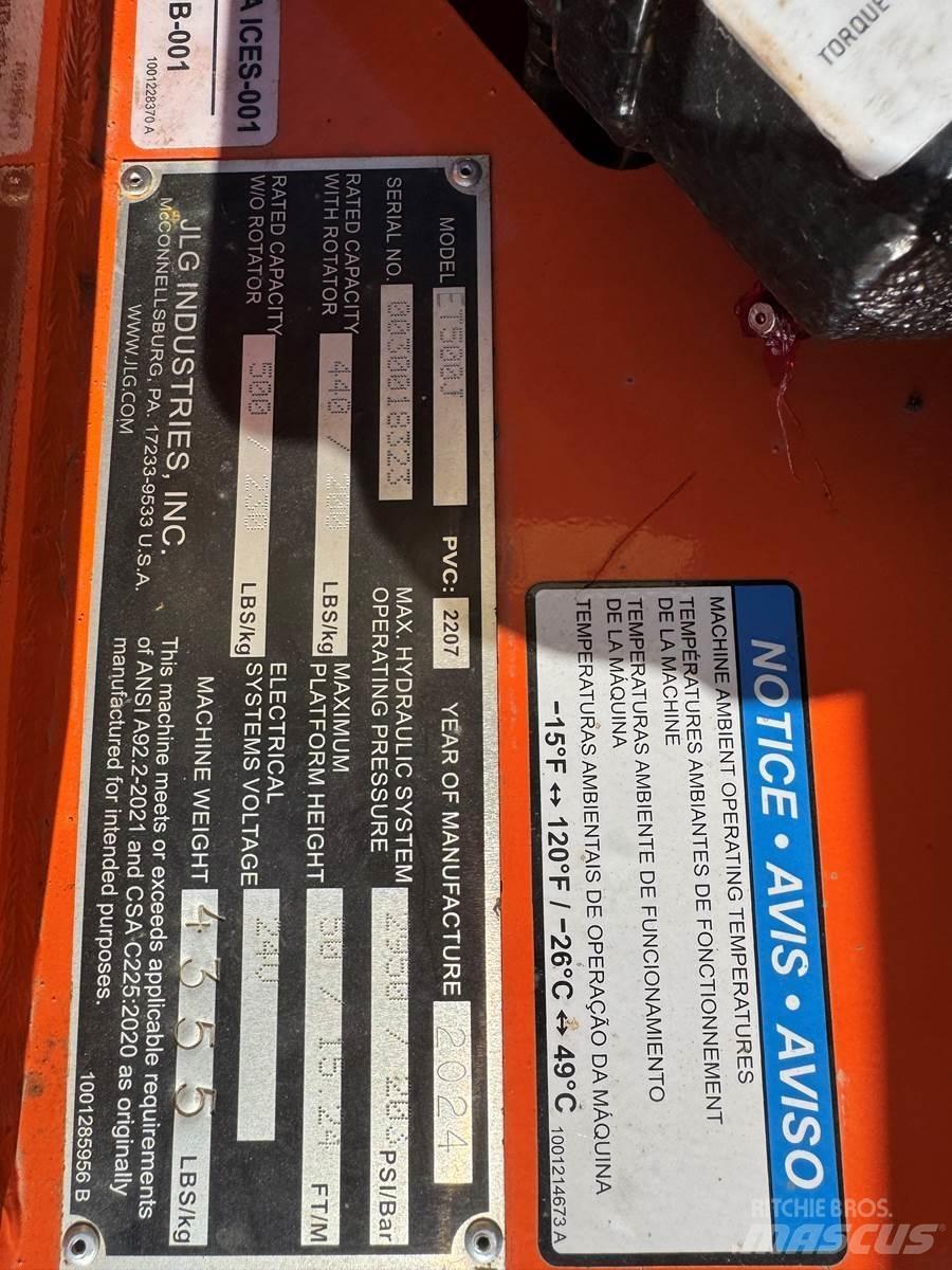 JLG ET500J Ant priekabų montuojamos kėlimo platformos