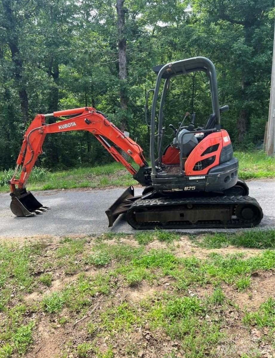 Kubota U25 Mini ekskavatoriai < 7 t