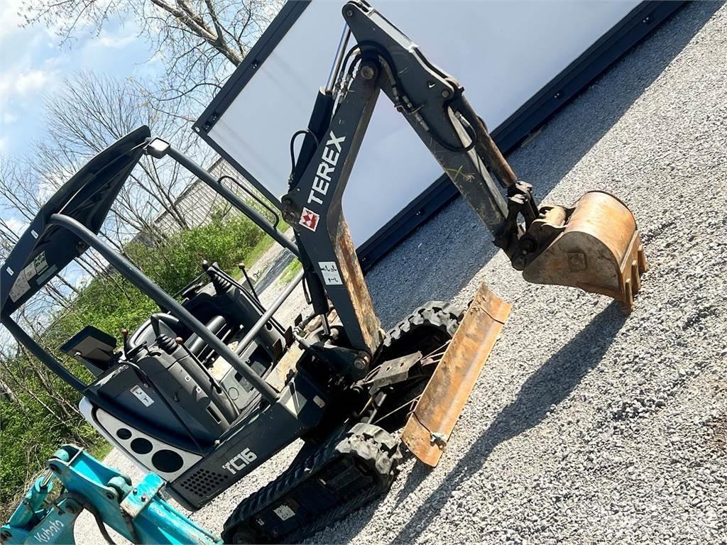 Terex TC16 Mini ekskavatoriai < 7 t