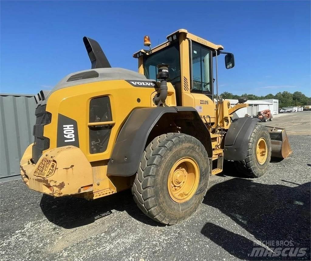 Volvo L60H Naudoti ratiniai krautuvai