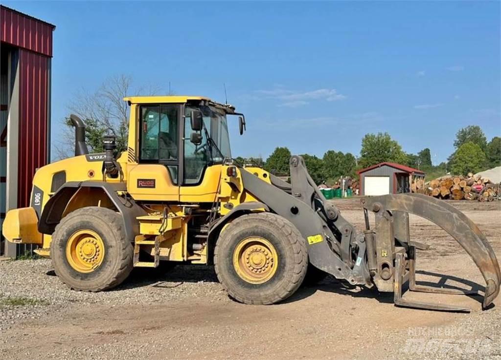 Volvo L90G Naudoti ratiniai krautuvai