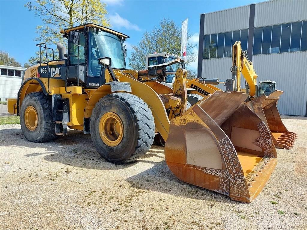 CAT 966M Naudoti ratiniai krautuvai