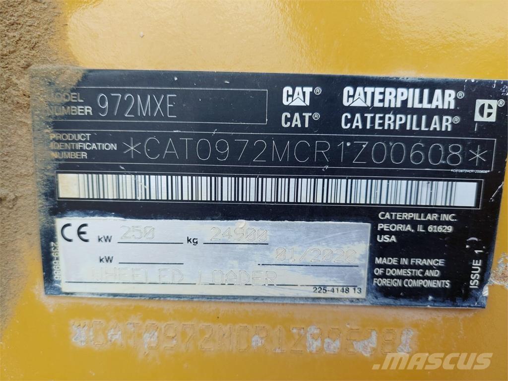 CAT 972MXE Naudoti ratiniai krautuvai