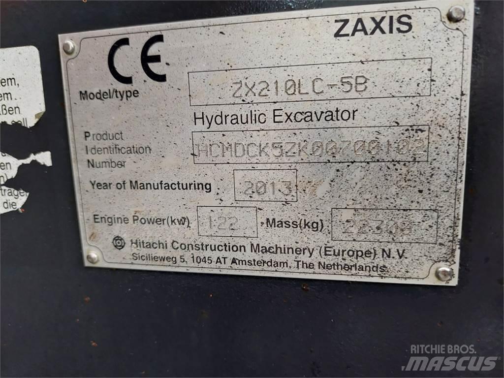 Hitachi ZX 210LC Vikšriniai ekskavatoriai