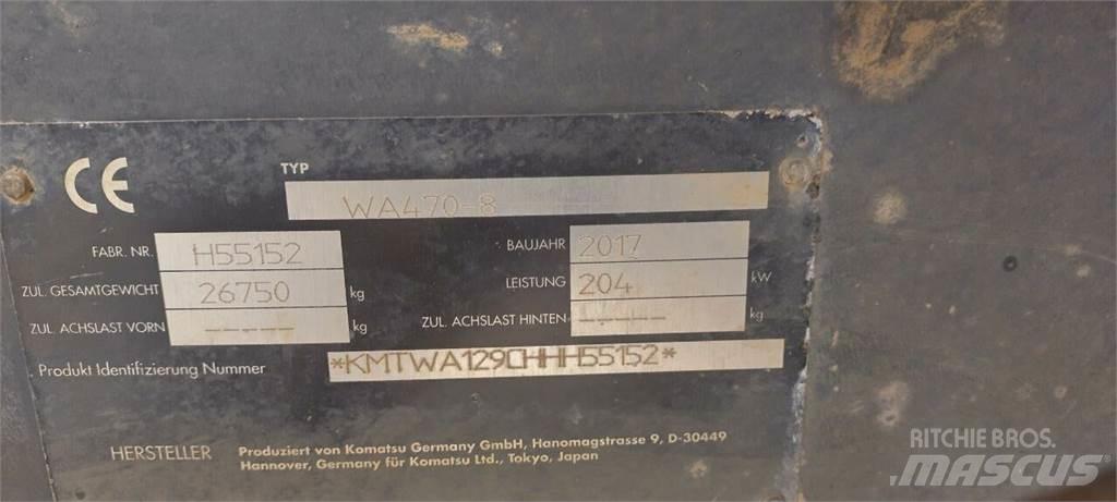 Komatsu WA 470-8 Naudoti ratiniai krautuvai