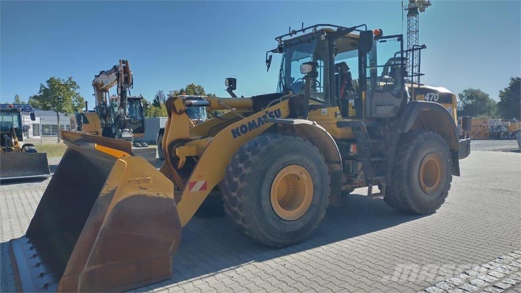 Komatsu WA 470-8 Naudoti ratiniai krautuvai