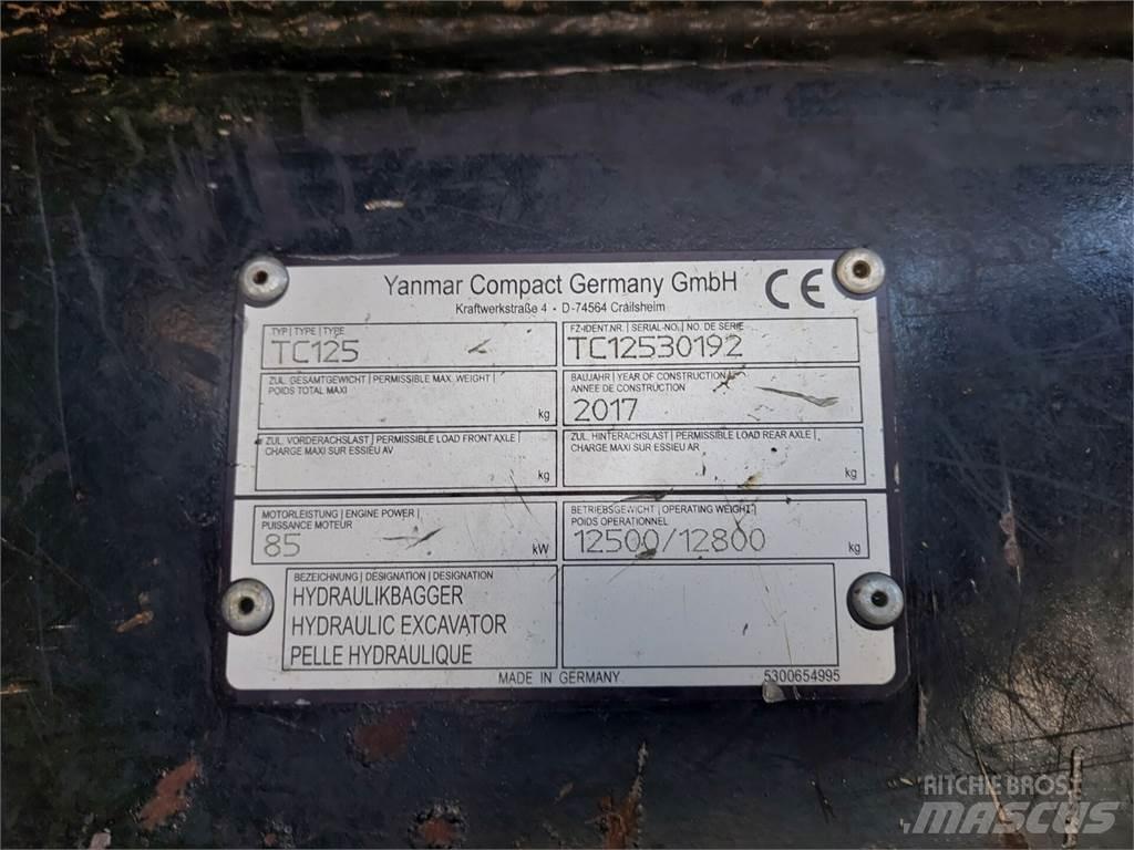 Terex TC 125 Vikšriniai ekskavatoriai