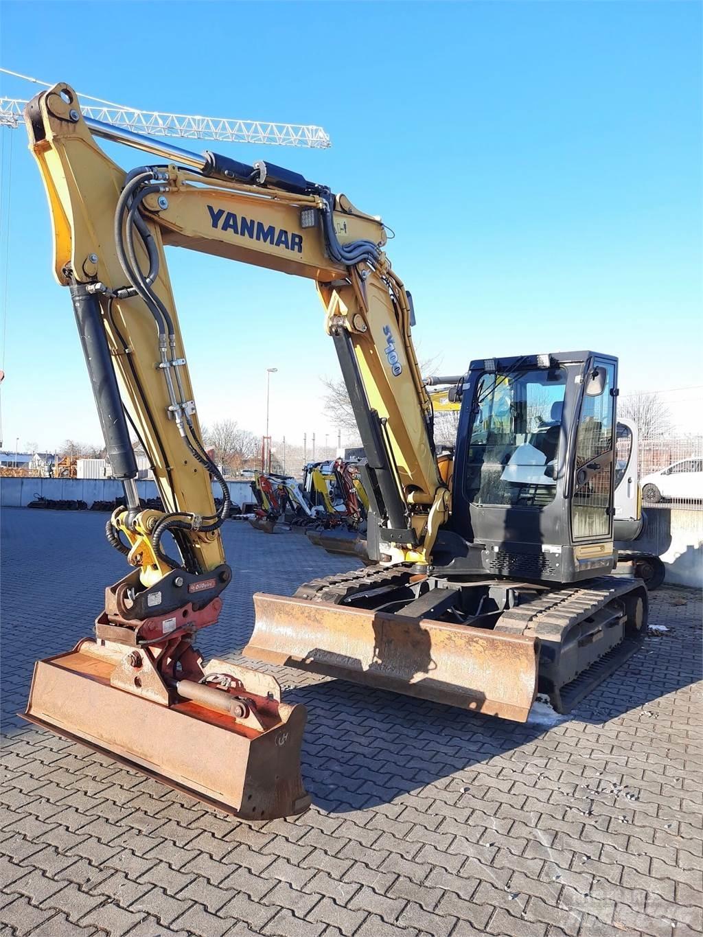 Yanmar SV 100-2PB Vikšriniai ekskavatoriai