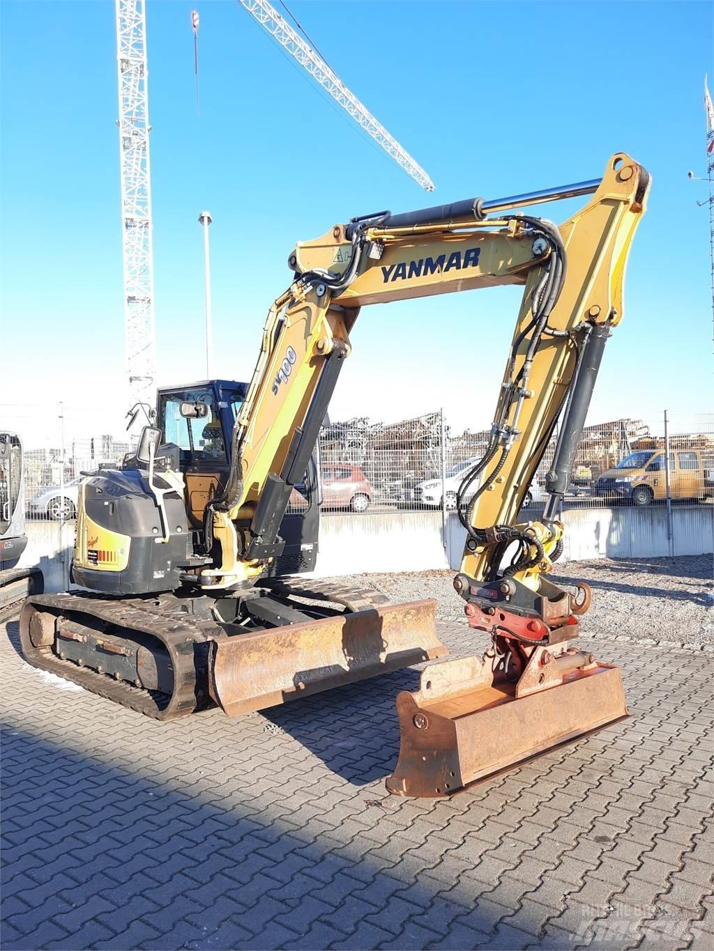 Yanmar SV 100-2PB Vikšriniai ekskavatoriai