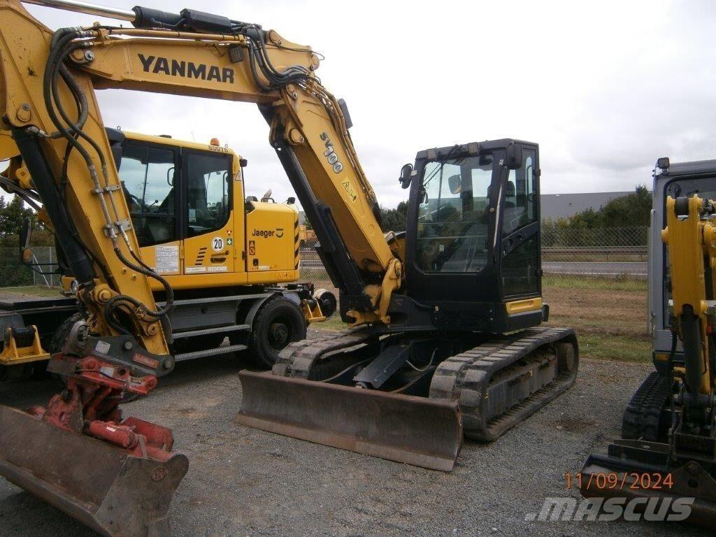 Yanmar SV 100-2PB Vikšriniai ekskavatoriai