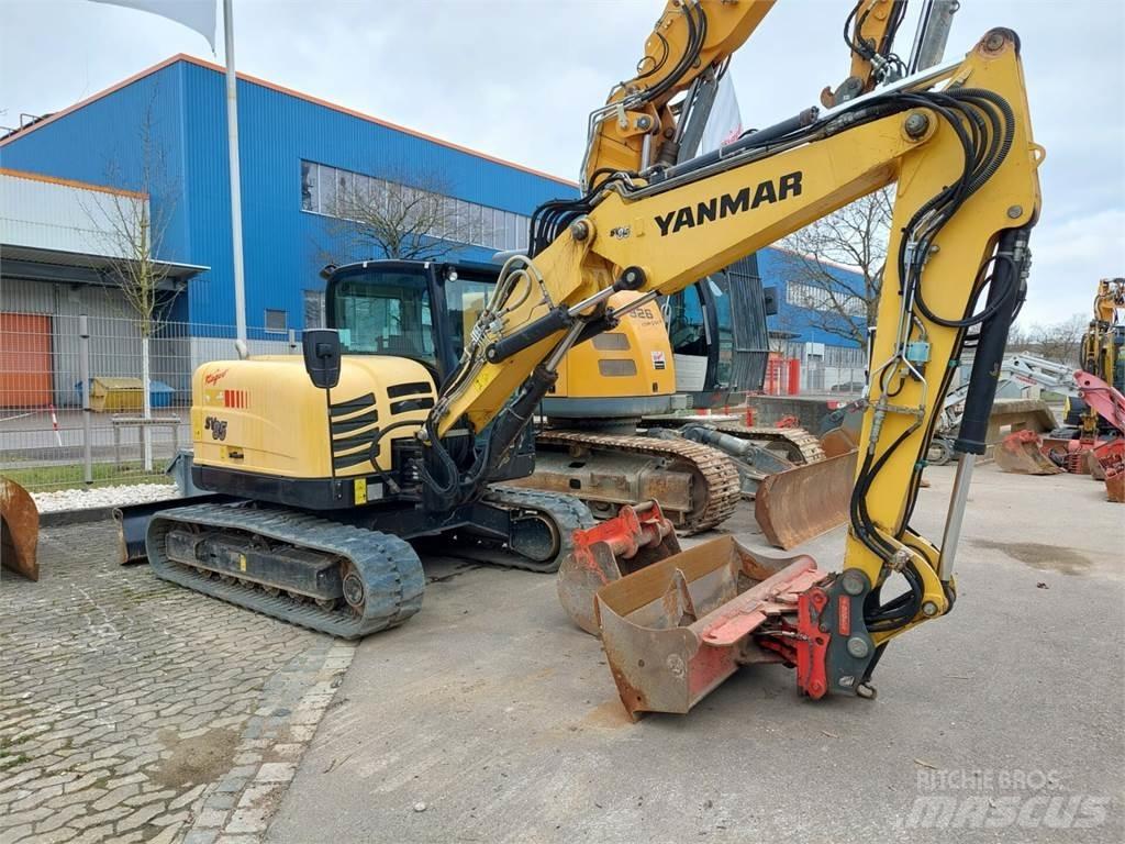 Yanmar SV 85-2PB Vikšriniai ekskavatoriai