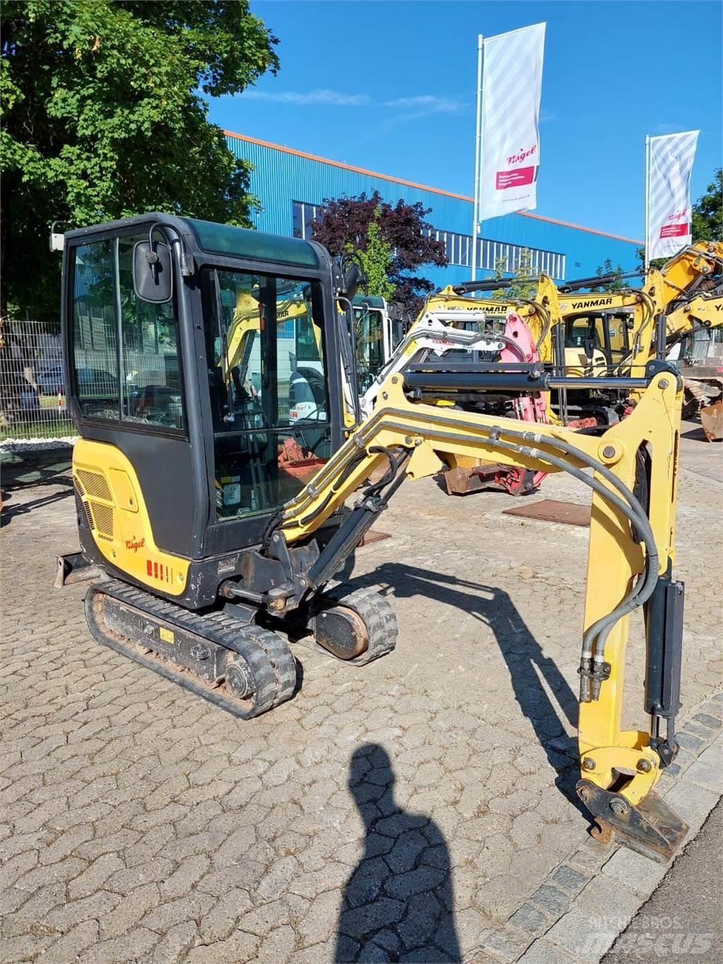 Yanmar SV16 Vikšriniai ekskavatoriai