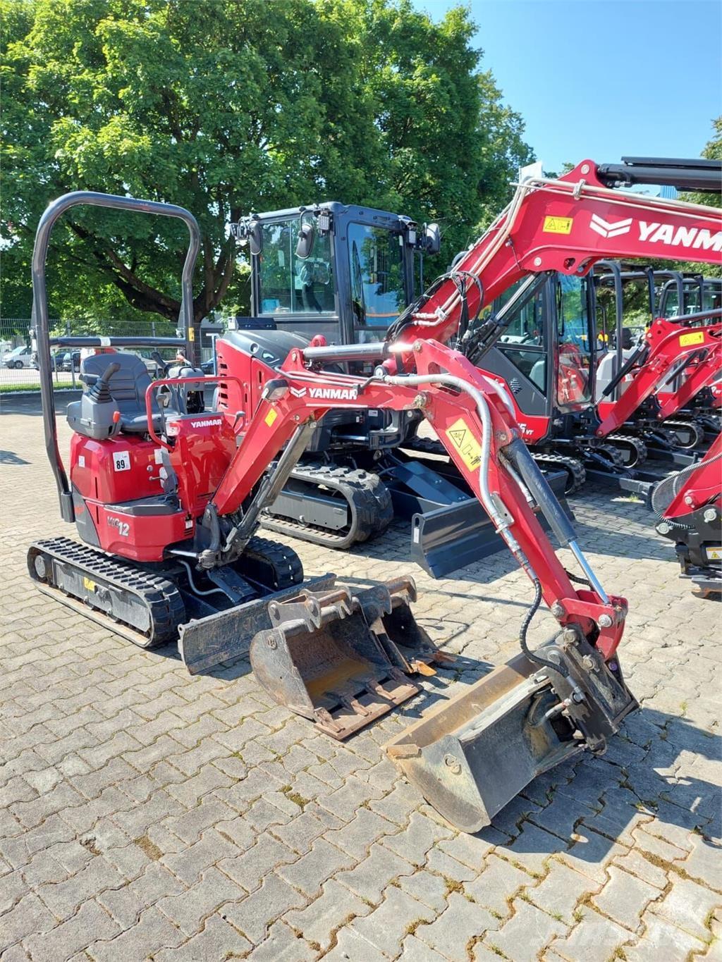 Yanmar Vio 12 Vikšriniai ekskavatoriai